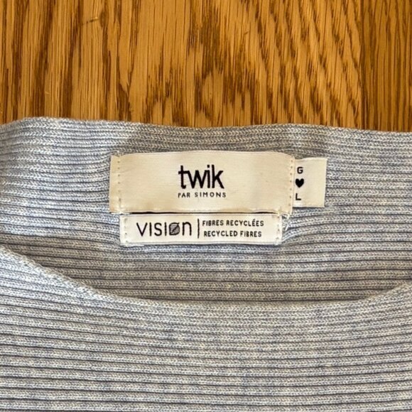 Simons Twik Relaxed Long-sleeved Sweater - Light Blue - Large - Picture 3 of 4